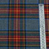 TESSUTO TARTAN SCOZZESE LANA GRIGIO MEDIO