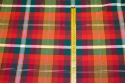 TESSUTO TARTAN STREATCH MULTICOLOR