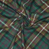TESSUTO TARTAN STREATCH VERDE 480
