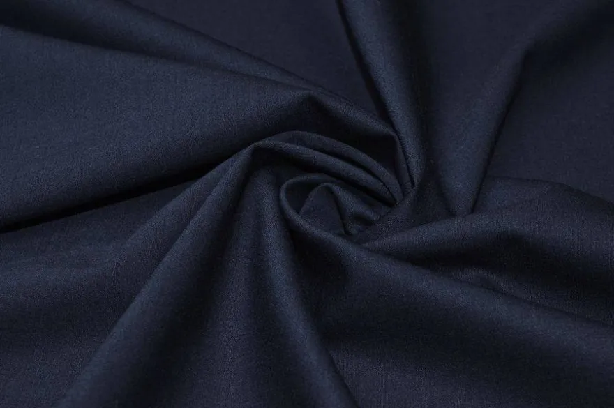 TESSUTO TASMANIA LANA STRETCH BLU
