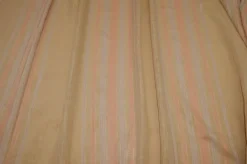 TESSUTO TENDA BEIGE RIGATO ROSA