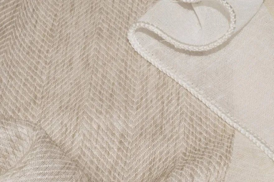 TESSUTO TENDA COLLEZIONE ROPES BEIGE DI VIA ROMA 60