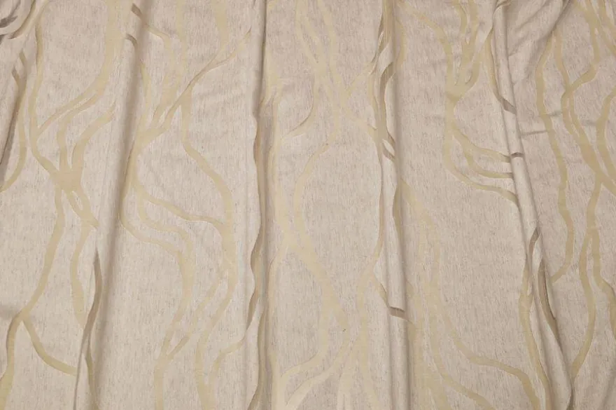TESSUTO TENDA DEVOREH DISEGNO FLAME COLOR LINO