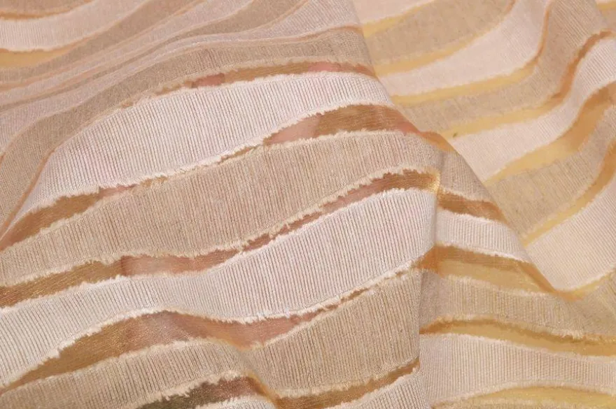 TESSUTO TENDA DEVOREH ROSA SALMONE
