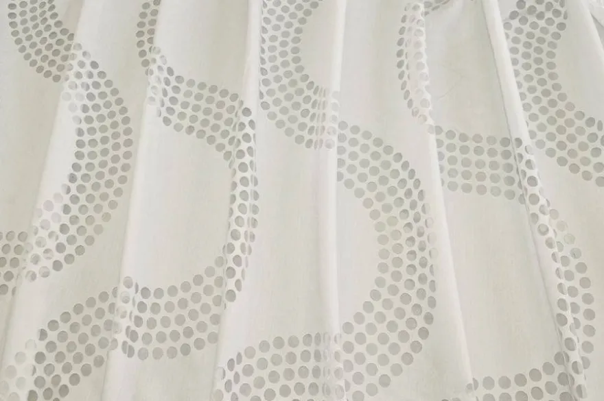 TESSUTO TENDA DIVA DEVOREH BIANCO NATURALE
