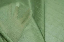 TESSUTO TENDA EFFETTO GARZA VERDE