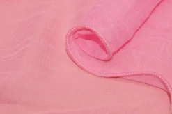 TESSUTO TENDA EFFETTO STROPICCIATO ROSA ACCESO