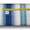 TESSUTO TENDA ESTERNO ALTEZZA CM 280 RIGHE BLU TIFFANY