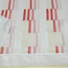 TESSUTO TENDA FANTASIA GEOMETRICA ROSSA