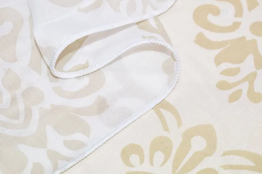TESSUTO TENDA FANTASIA MEDAGLIONE BEIGE