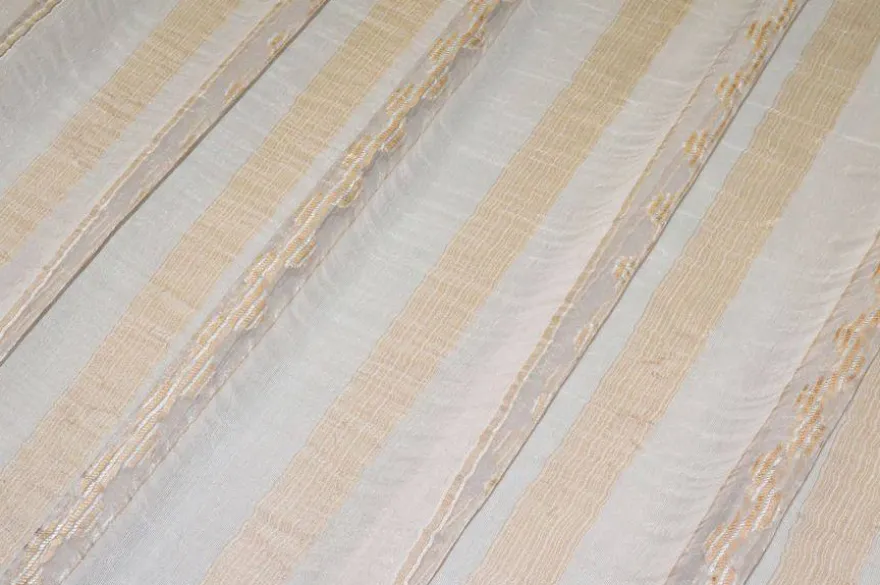 TESSUTO TENDA FANTASIA RIGATA BEIGE