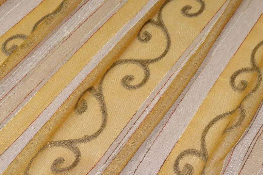 TESSUTO TENDA FASCIATO ORO
