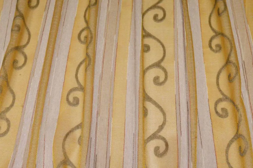 TESSUTO TENDA FASCIATO ORO