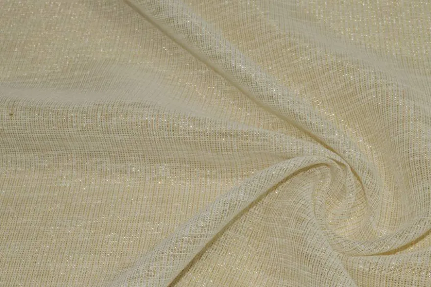 TESSUTO TENDA LUREX ORO e ARGENTO