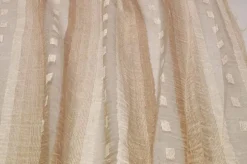 TESSUTO TENDA MISTO LINO EFFETTO STROPICCIATO BEIGE