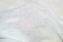 TESSUTO TENDA MISTO LINO FANTASIA LUREX GEOMETRICA