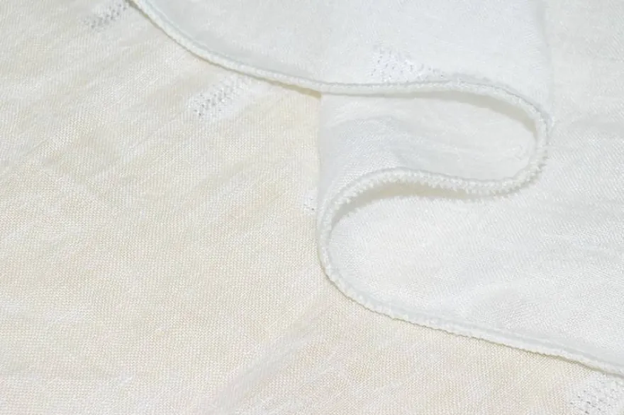 TESSUTO TENDA MISTO LINO FANTASIA LUREX GEOMETRICA