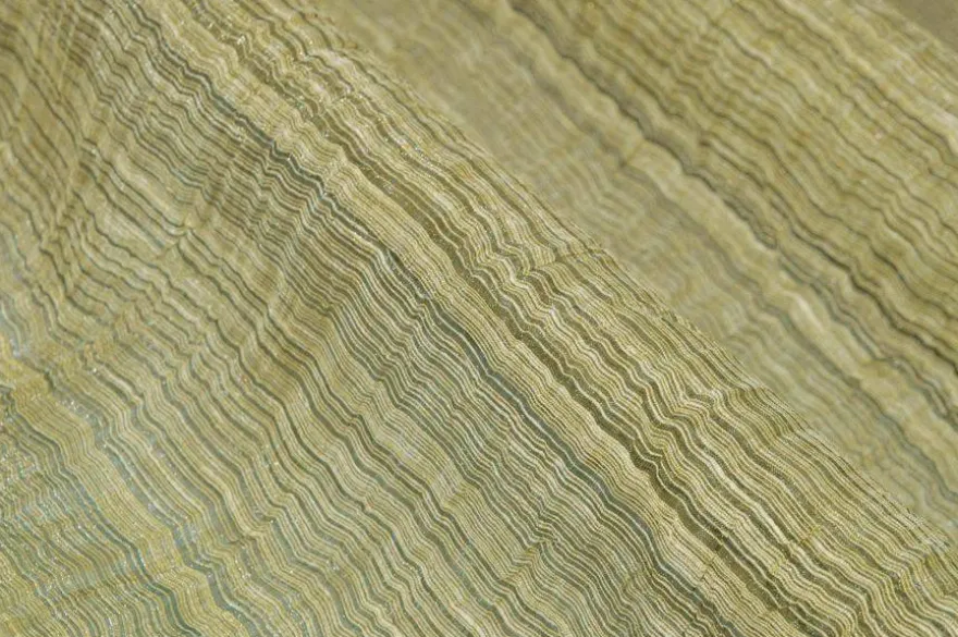 TESSUTO TENDA MISTO LINO SFUMATA VERDE