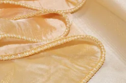 TESSUTO TENDA ORGANZA CANGIANTE COLOR ALBICOCCA