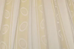 TESSUTO TENDA ORGANZA CERCHIO AVORIO