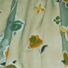 TESSUTO TENDA ORGANZA CON APPLICAZIONI FLOREALI