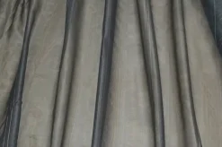 TESSUTO TENDA ORGANZA DOPPIA FONDO GRIGIO RIGA BEIGE