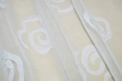 TESSUTO TENDA ORGANZA FANTASIA NUVOLA STILIZZATA