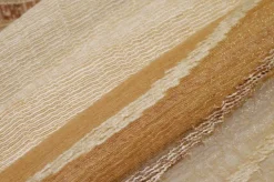 TESSUTO TENDA ORGANZA FASCIATO BEIGE