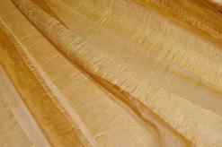 TESSUTO TENDA ORGANZA FASCIATO ORO