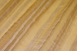 TESSUTO TENDA ORGANZA MISTO LINO RIGATO ORO