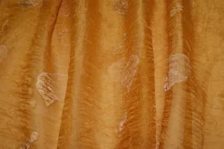TESSUTO TENDA ORGANZA STROPICCIATA CON RICAMO