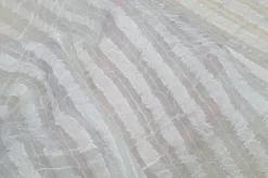 TESSUTO TENDA ORGANZA STROPICCIATA RIGHINA BIANCA