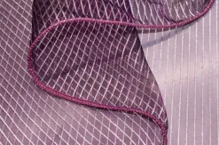 TESSUTO TENDA ORGANZA VIOLA RIGHINO ARGENTO