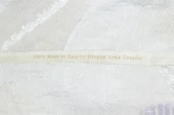 TESSUTO TENDA STROPICCIATA FANTASIA BOLLO LILLA