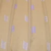 TESSUTO TENDA STROPICCIATO FANTASIA FIL LOUPE GEOMETRICA LILLA