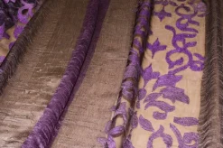 TESSUTO TENDA STROPICCIATO VIOLA