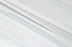 TESSUTO TENDA TULLE COLOR NATURALE CON PIOMBO