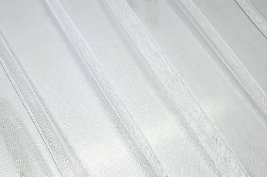 TESSUTO TENDA TULLE COLOR NATURALE CON PIOMBO