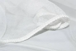 TESSUTO TENDA TULLE COLOR NATURALE CON PIOMBO