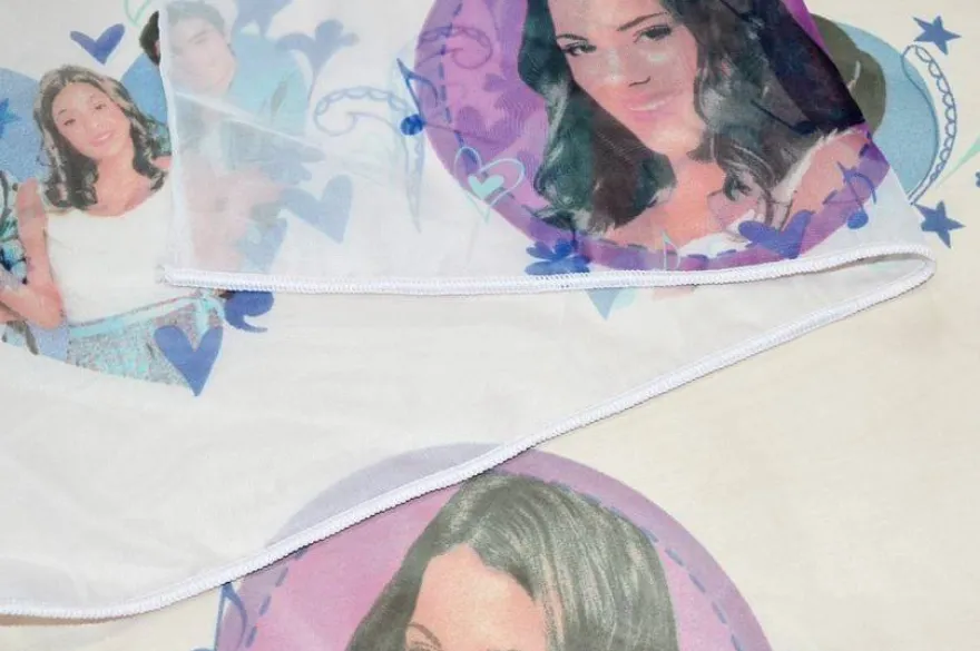 TESSUTO TENDA VELO DISNEY VIOLETTA