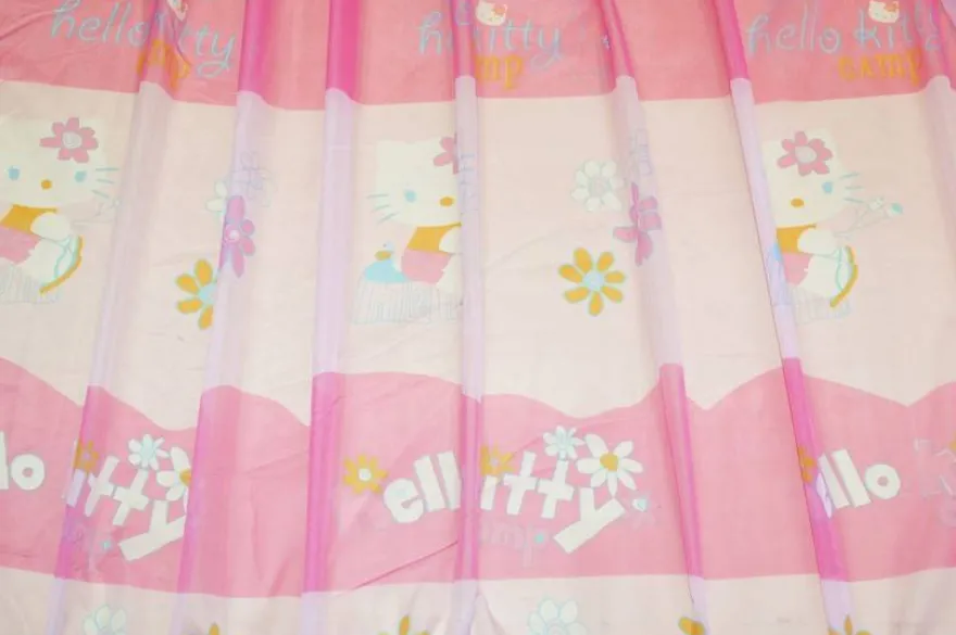 TESSUTO TENDA VELO HELLO KITTY ROSA