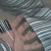 TESSUTO TENDE ORGANZA GRIGIO/NERO