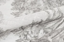 TESSUTO TENDINO FANTASIA TOILE DE JOUY GRIGIO