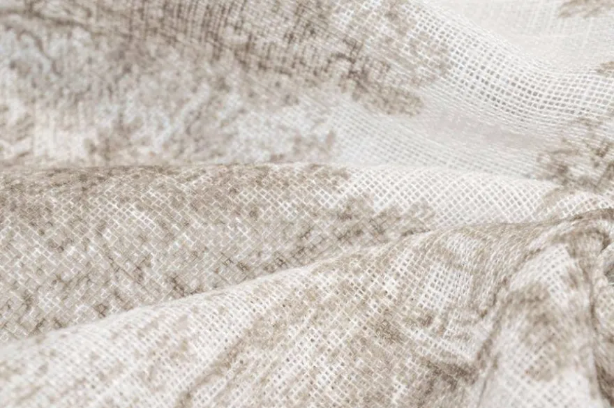 TESSUTO TENDINO FANTASIA TOILE DE JOUY BEIGE