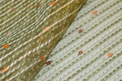 TESSUTO TENDINO ORGANZA VERDE CANGIANTE