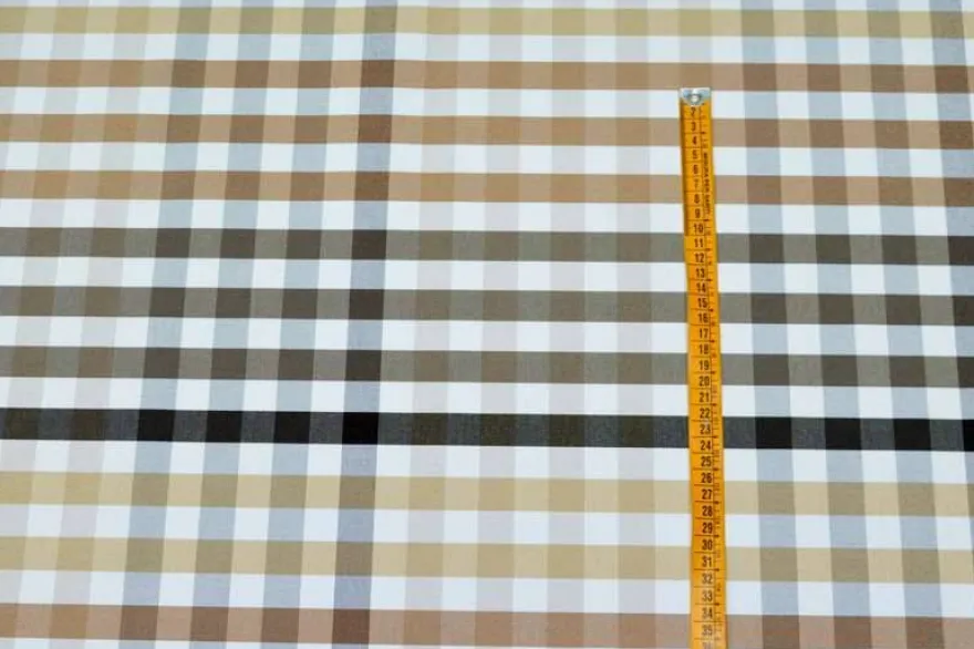 TESSUTO TOVAGLIA ANTIMACCHIA MULTICOLOR BEIGE