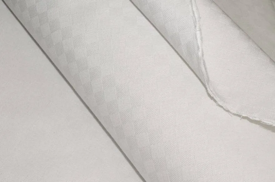 TESSUTO TOVAGLIA DAMINA BIANCO