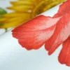 TESSUTO TOVAGLIA PURO COTONE DISEGNO GIRASOLI