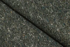 TESSUTO TWEED LANA STRETCH VERDE