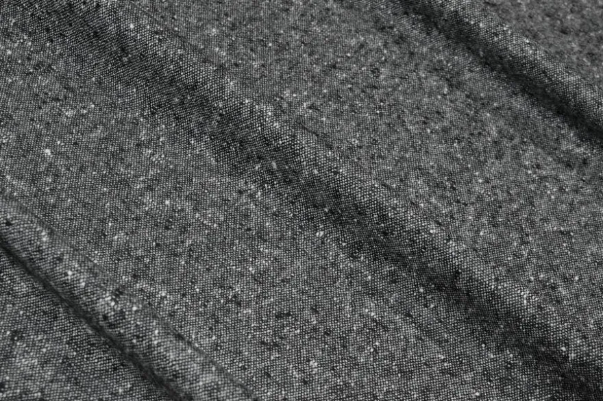 TESSUTO TWEED PURA LANA GRIGIO